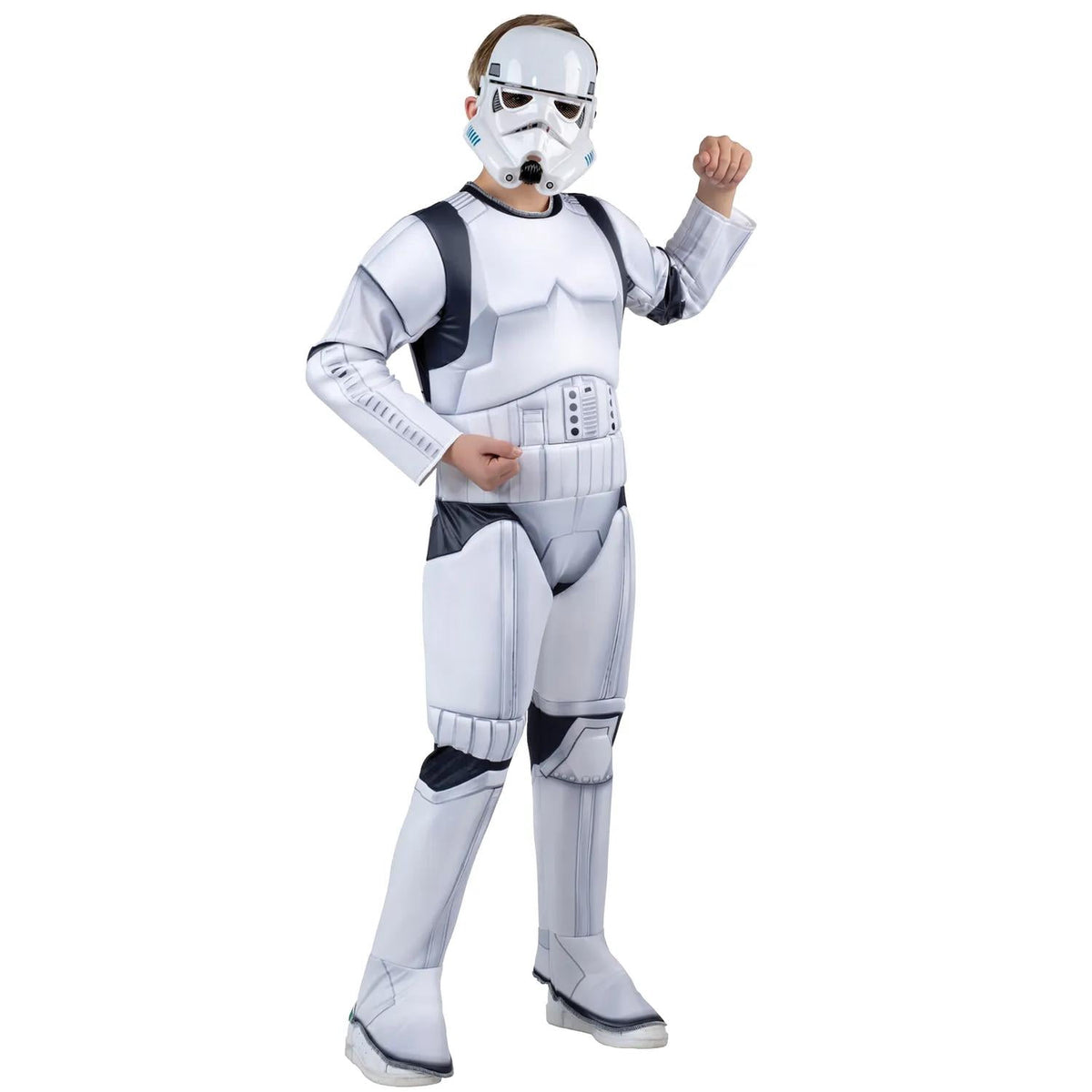 Boys' Star Wars Stormtrooper Qualux Costume by Jazwares - Size Large
