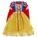 KAWELL Deluxe Snow Princess Dress up Costume for Child 2t