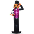 Ktaxon 12' Halloween Inflatables Outdoor Halloween Decoration Giant Pumpkin Man Blow up Decor