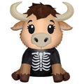 Highlander Cow Airblown Yard Inflatable, Multicolor, 3.5', Halloween by Way To Celebrate