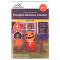 Pumpkin Skeleton Crawler Airblown Yard Inflatable, Multicolor, 4', Halloween by Way To Celebrate
