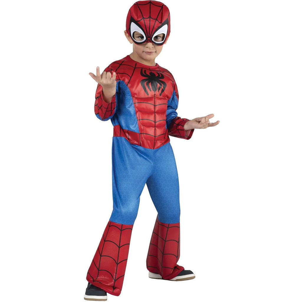 Toddler Boys' Marvel Avengers Spider-Man Costume by Jazwares - Size 3T-4T
