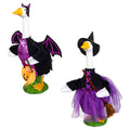 Mainstays Halloween Witch & Bat Porch Goose Outfit, Set of 2