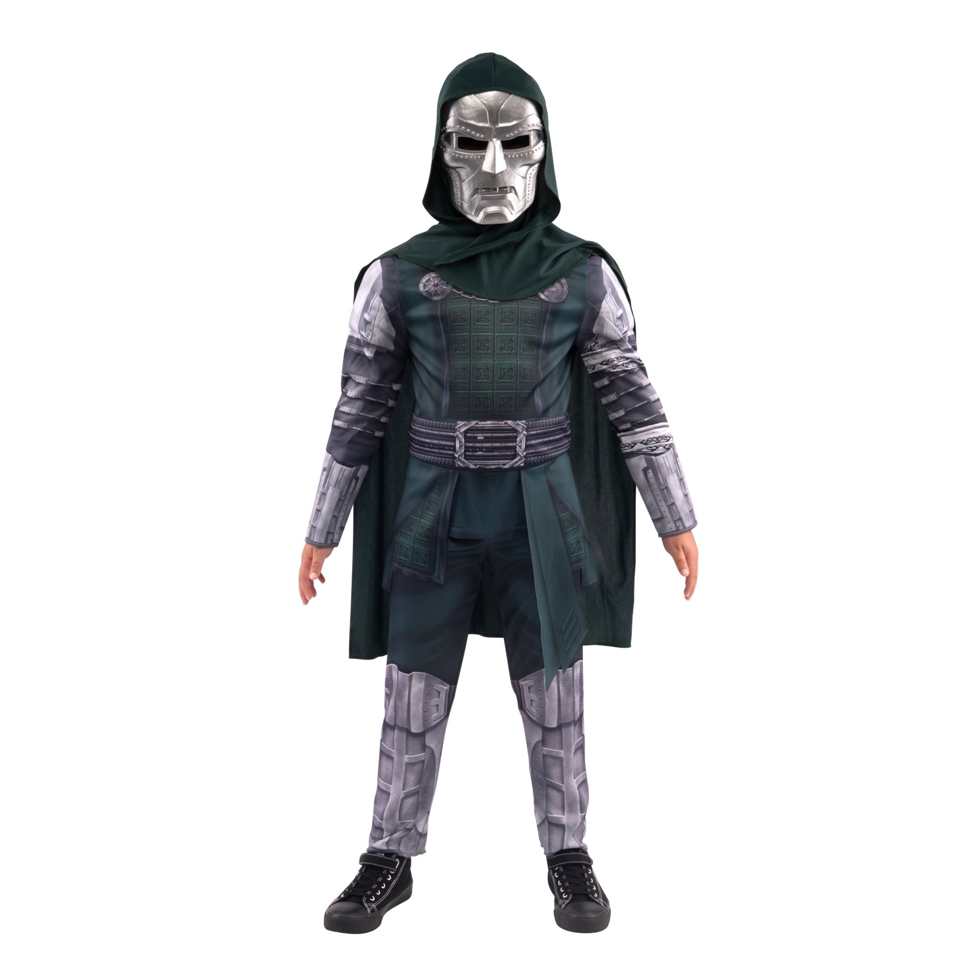 Marvel's Doctor Doom Halloween Costume for Children, Boy's Size S (6/7), by Jazwares