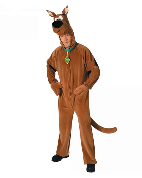 Scooby-Doo Deluxe Costume for Adults by Rubies, Men's One Size