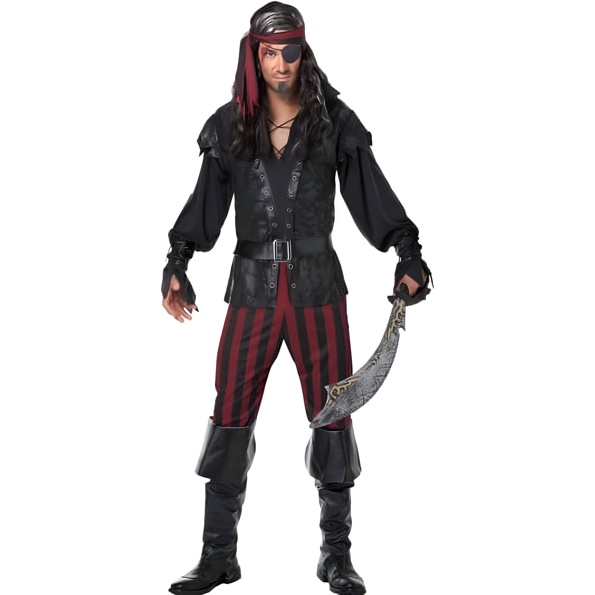 California Costumes Ruthless Rogue Pirate Adult Costume Medium Male