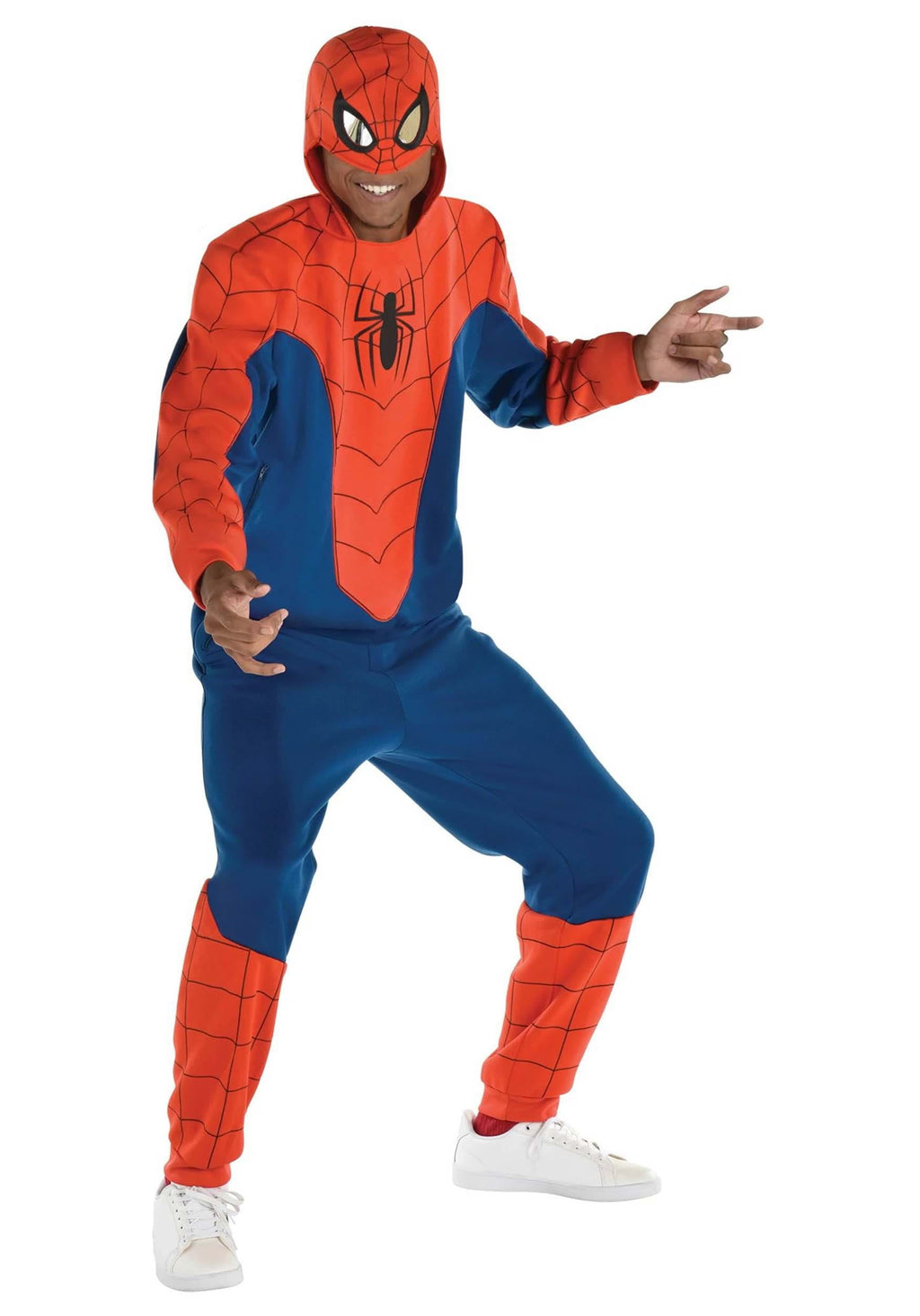 Men's Spider-Man Onesie Costume