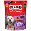 Milk Bone Soft & Chewy Mini’s Graveyard Bones, Halloween Dog Treats, Beef & Filet Mignon Recipe, 3.7 oz Bag