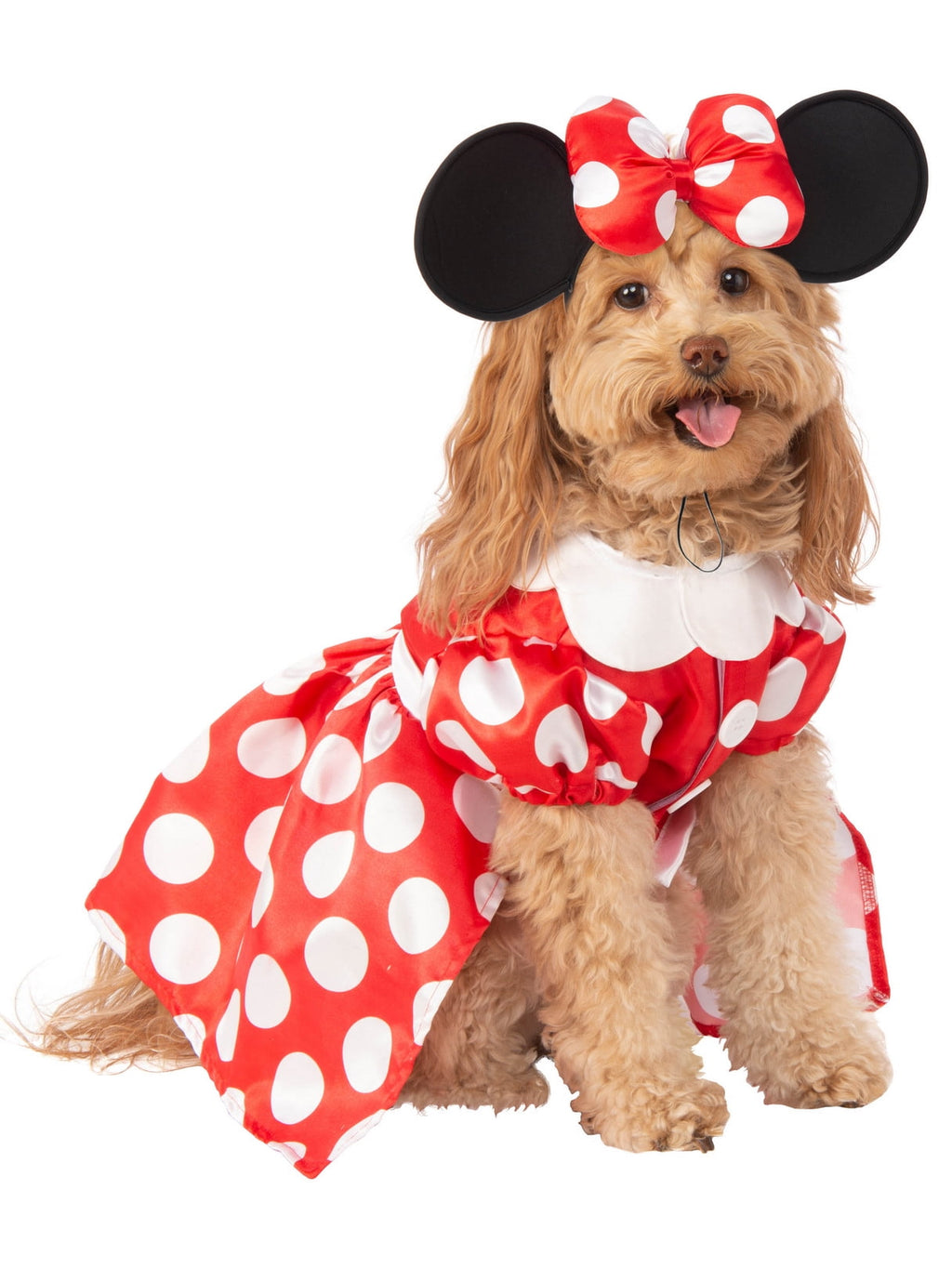 Disney Minnie Mouse Polka Dot Dress Pet Costume for Dogs or Cats by Rubies, Small
