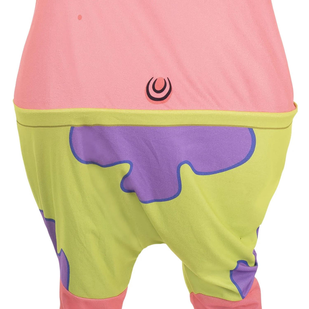SpongeBob Men's Patrick Halloween Costume Jumpsuit - Pink One Size