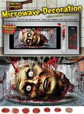 PMU Halloween Microwave Door Decoration 12in x 24in (1/pkg) Pkg/1