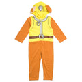 Paw Patrol Rubble Infant Baby Boys or Girls Zip Up Cosplay Coverall Toddler to Big Kid
