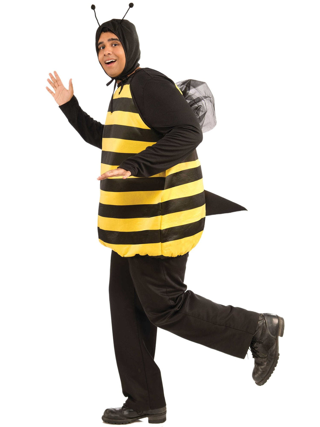Forum Novelties Bumble Bee Men's Halloween Fancy-Dress Costume for Adult, Plus Size
