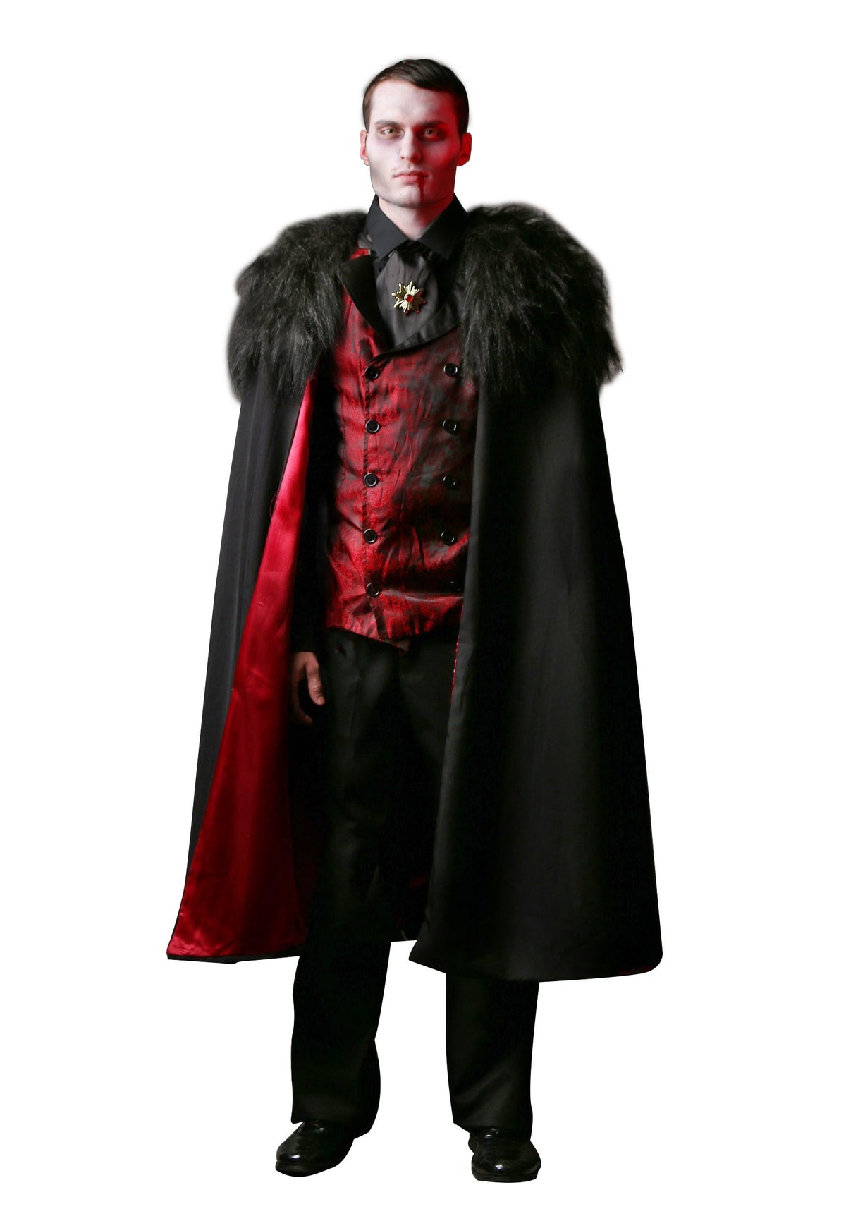 Plus Size Deluxe Men's Vampire Costume