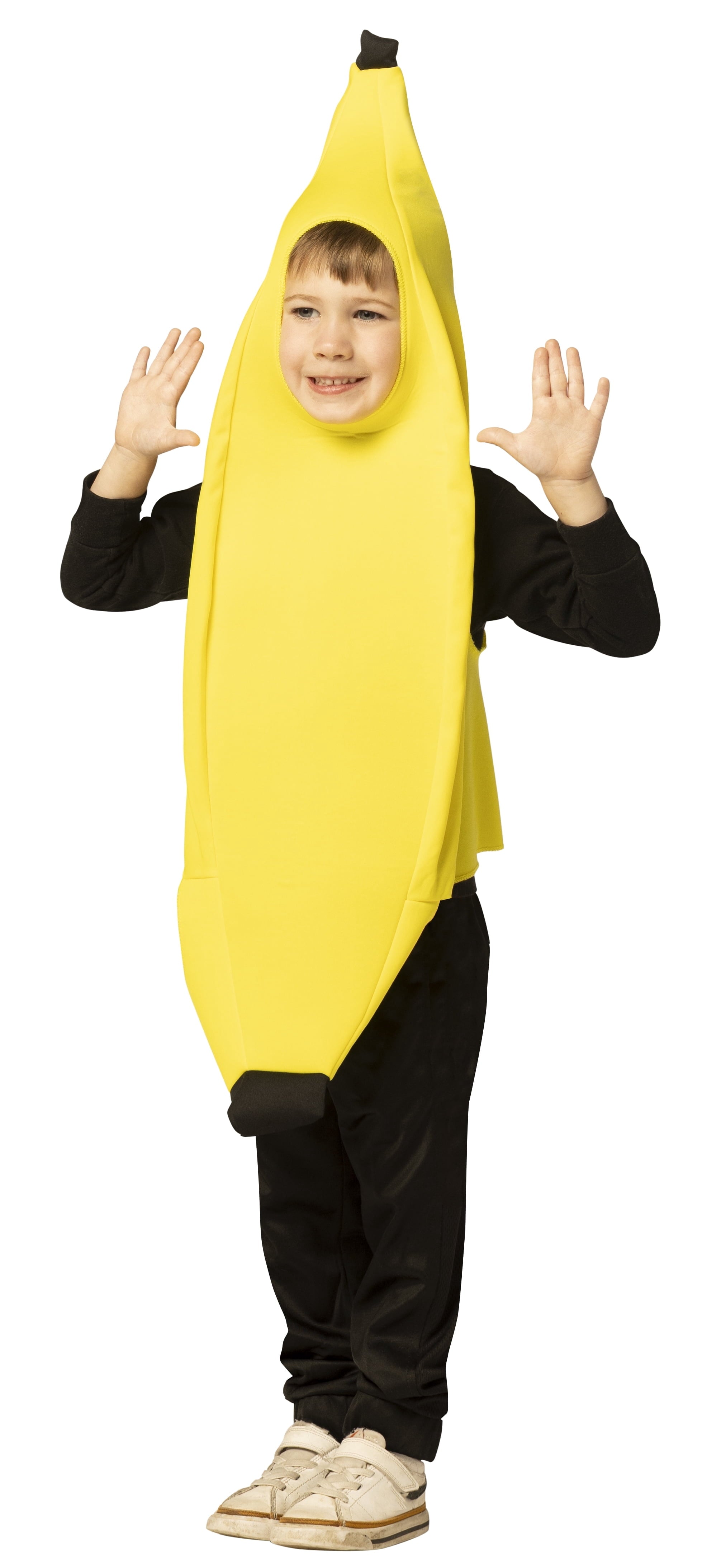 Banana Child Halloween Party Costume, Boys and Girls, Child Size 4-6x