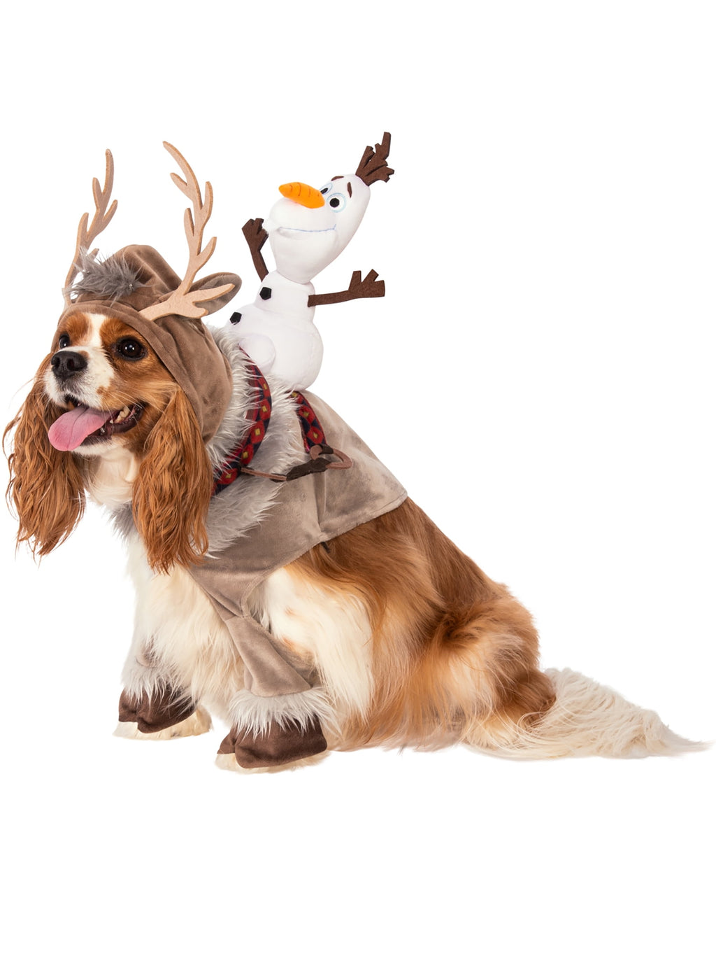 Disney Frozen Sven and Olaf Pet Costume for Dogs or Cats by Rubies, Large