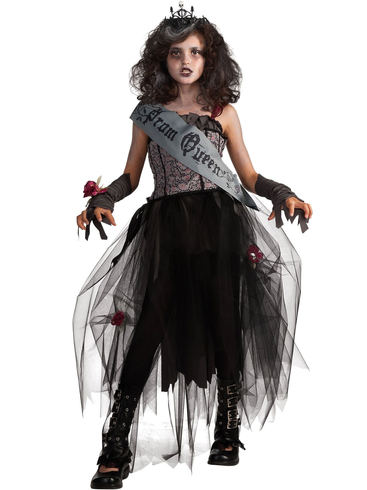Rubies Goth Zombie Prom Queen Costume for Kids, Girls XL