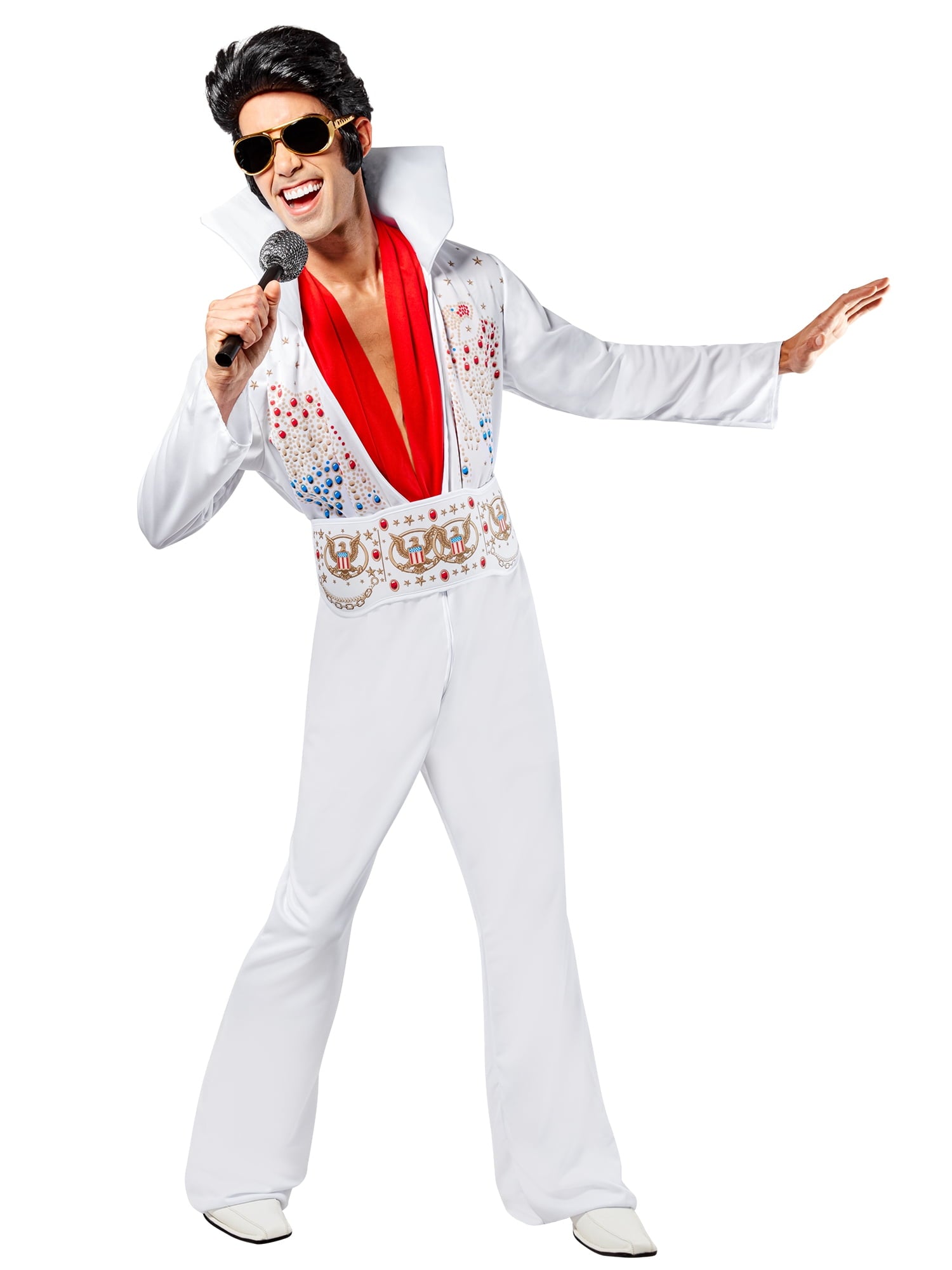 Elvis Presley Costume for Adults by Rubies, Men's Large
