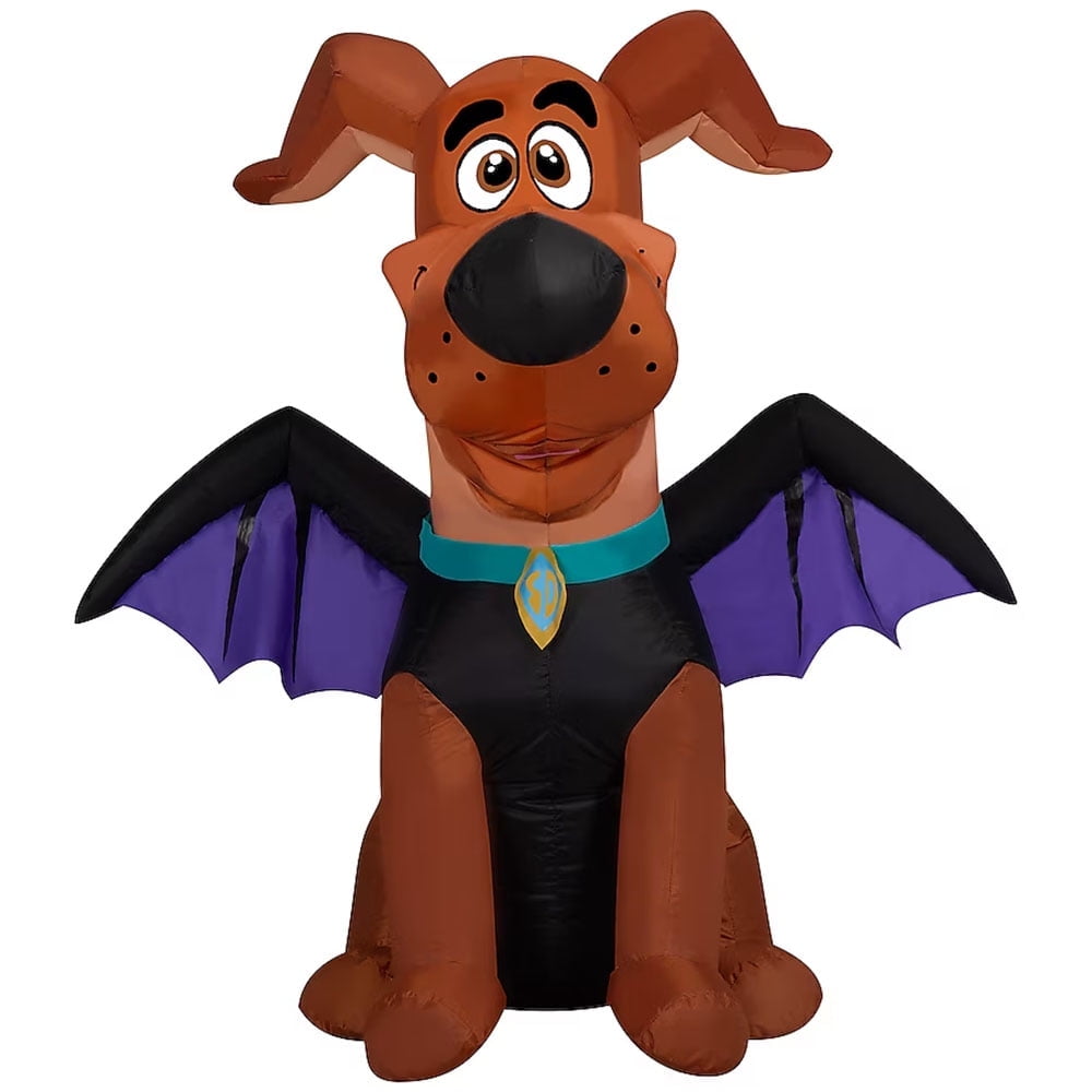 Scooby Doo Dog in Bat Costume Halloween Inflatable 3.5 ft