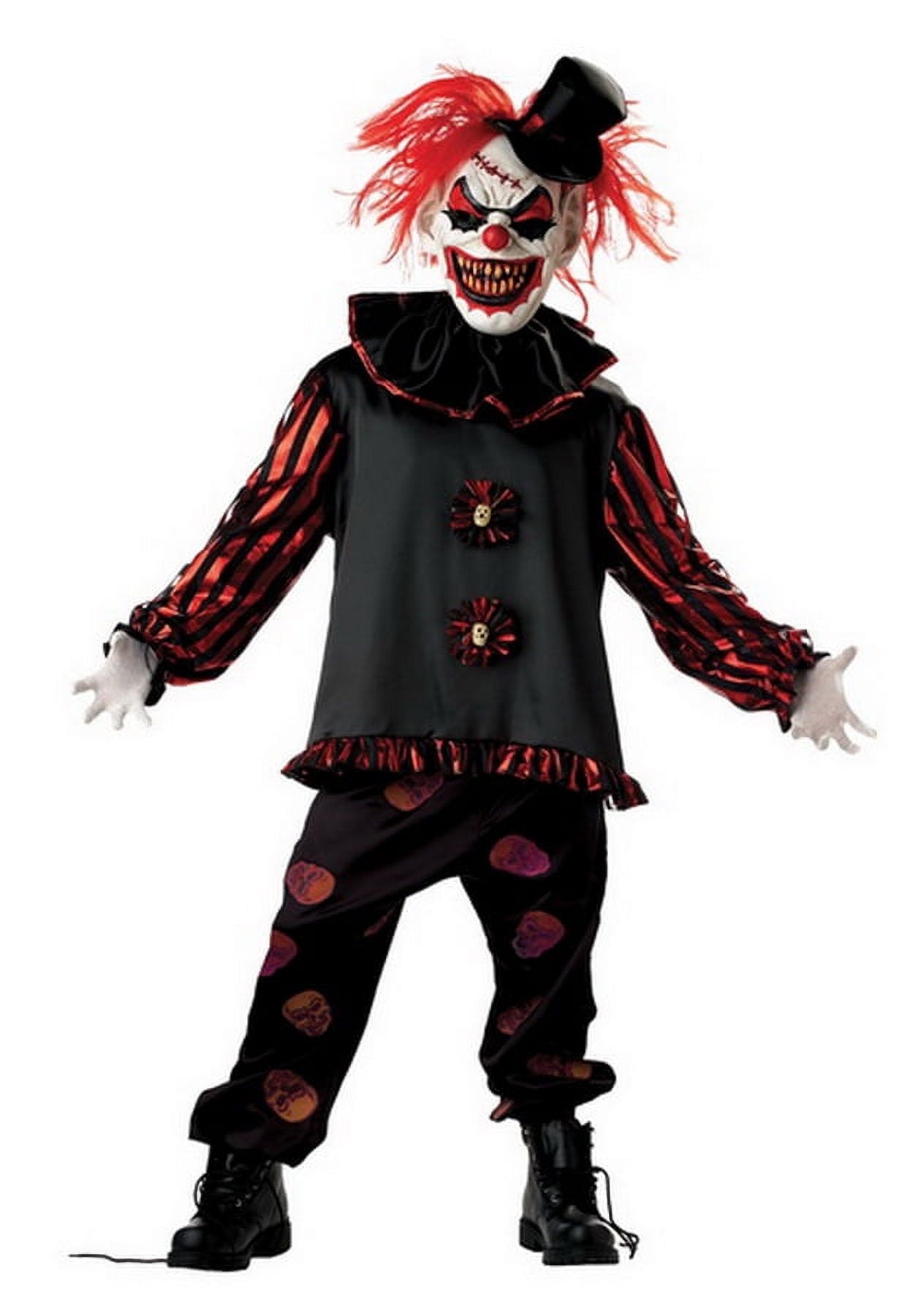 Seasonal Visions Boys' Evil Clown Costume - Size 14-16