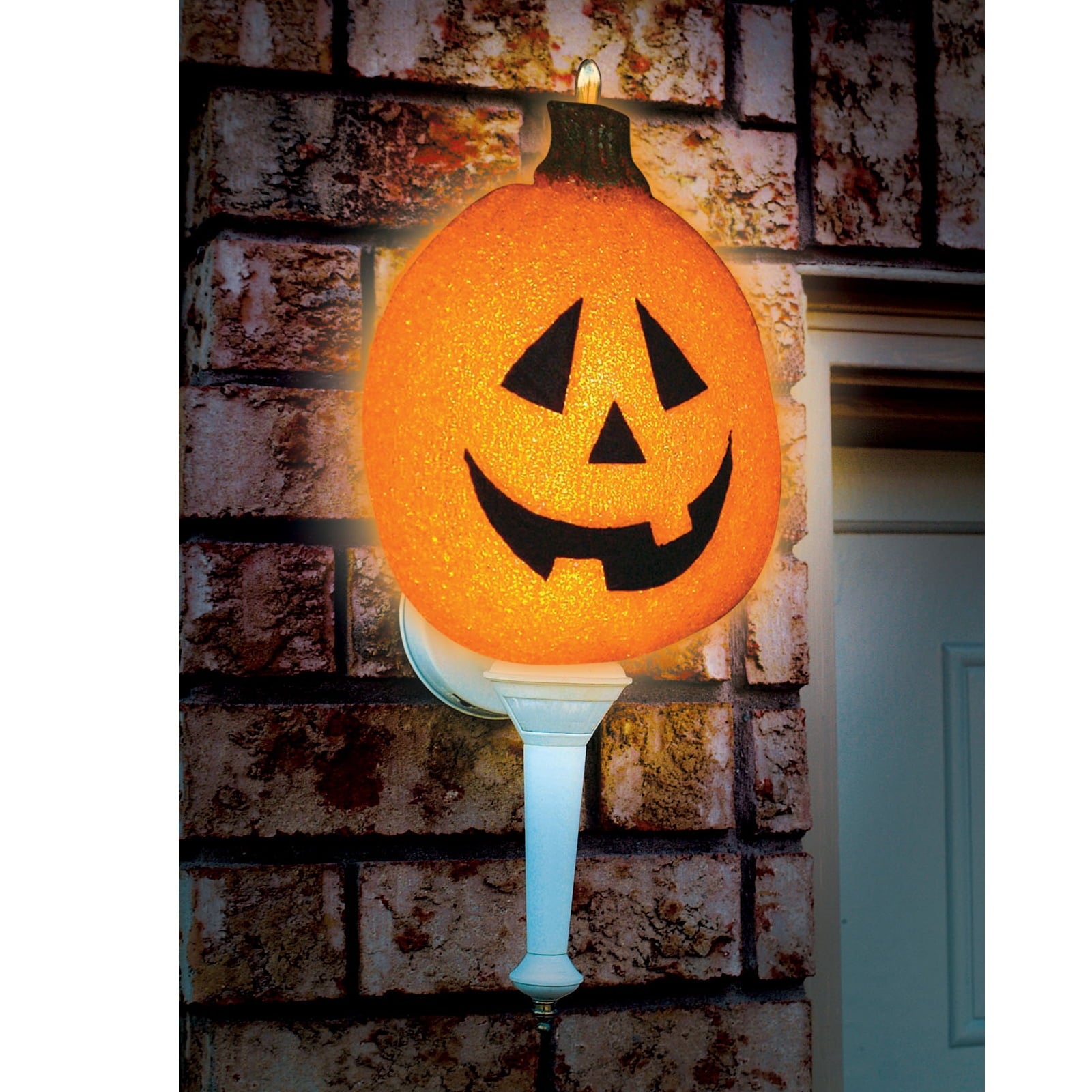 Sparkling Pumpkin Porch Light Cover