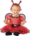 Seasons Infant Baby Girls Ladybug Dress with Tutu Skirt Halloween Costume (12-18 Months)