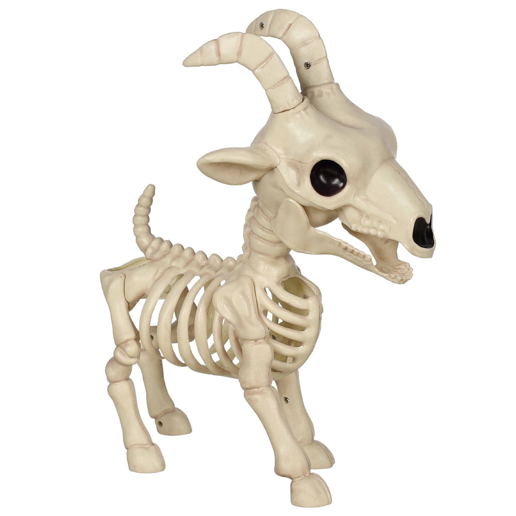 Seasons Skeleton Pygmy Goat Halloween Decoration for Crazy Bonez Skeleton Line