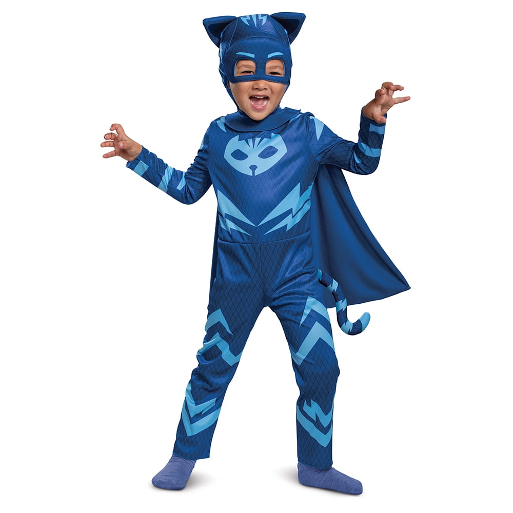 PJ Masks Catboy Halloween Costume for Children, Toddlers Size 3T-4T, by Disguise