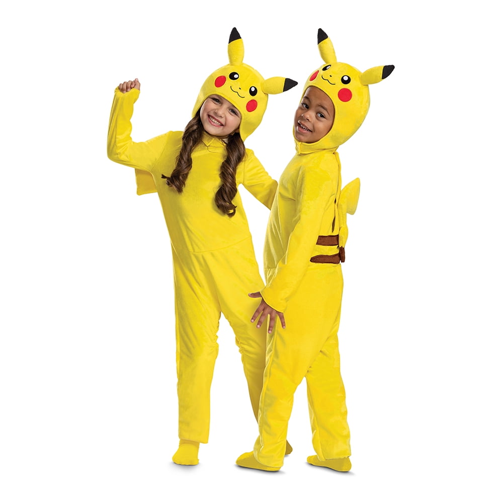 Pokemon Pikachu Halloween Costume for Children, Toddlers Size 3T-4T, by Disguise