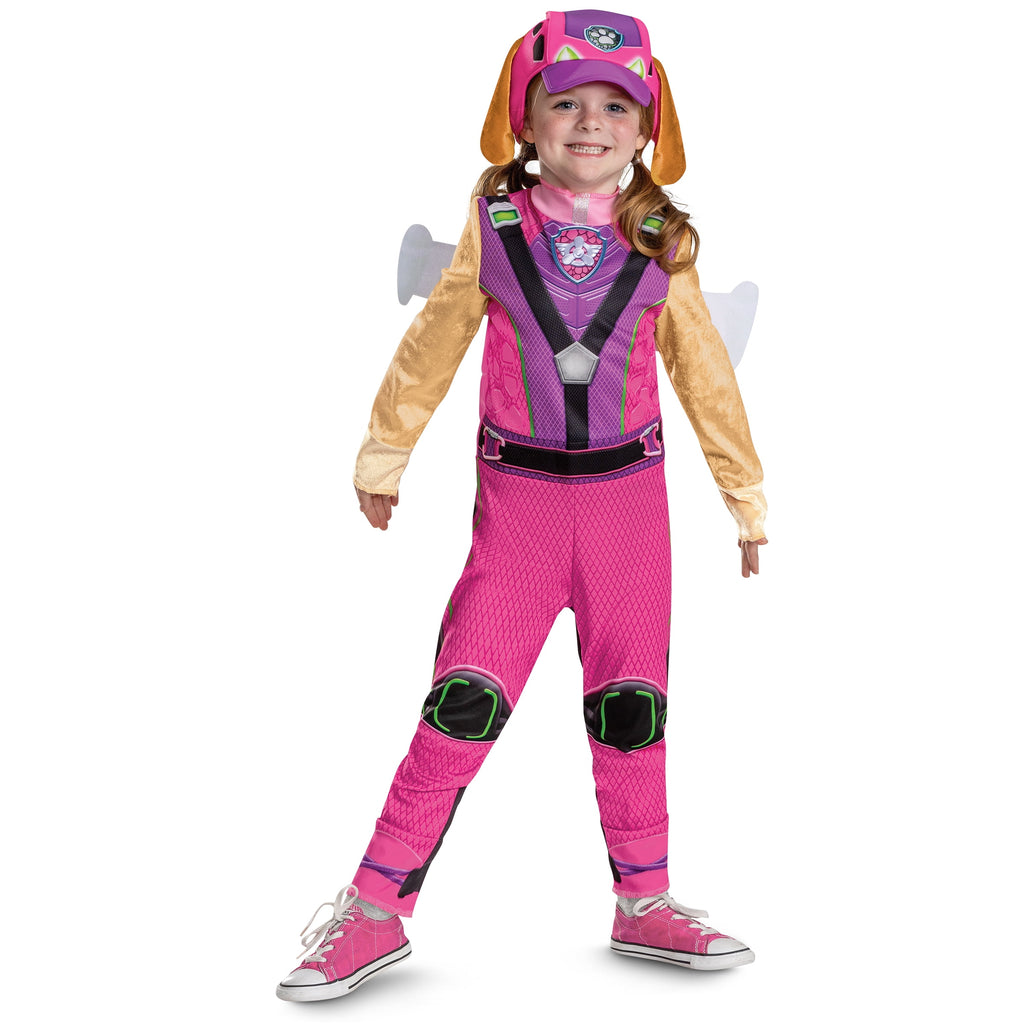 Paw Patrol Skye Dino Halloween Costume for Children, Toddlers Size 3T-4T, by Disguise