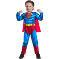 DC Superman Halloween Costume for Toddler, Size 2T, by Rubies
