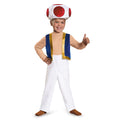 Nintendo Super Mario Bros. Toad Halloween Costume for Children, Toddlers Size 3T-4T, by Disguise