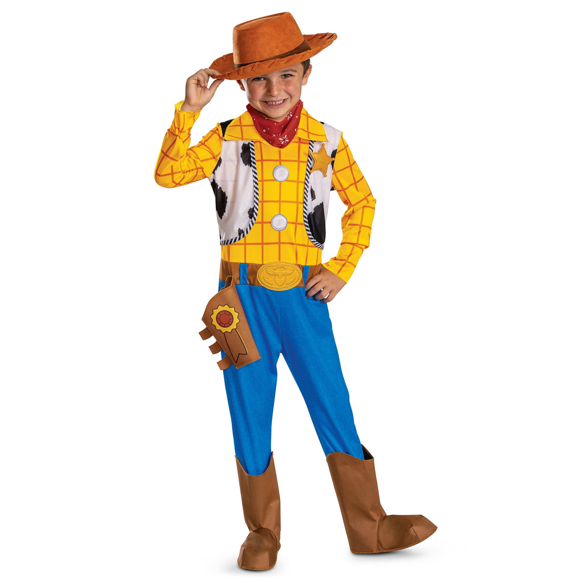 Disney Toy Story Woody Halloween Costume for Children, Toddlers Size 3T-4T, by Disguise