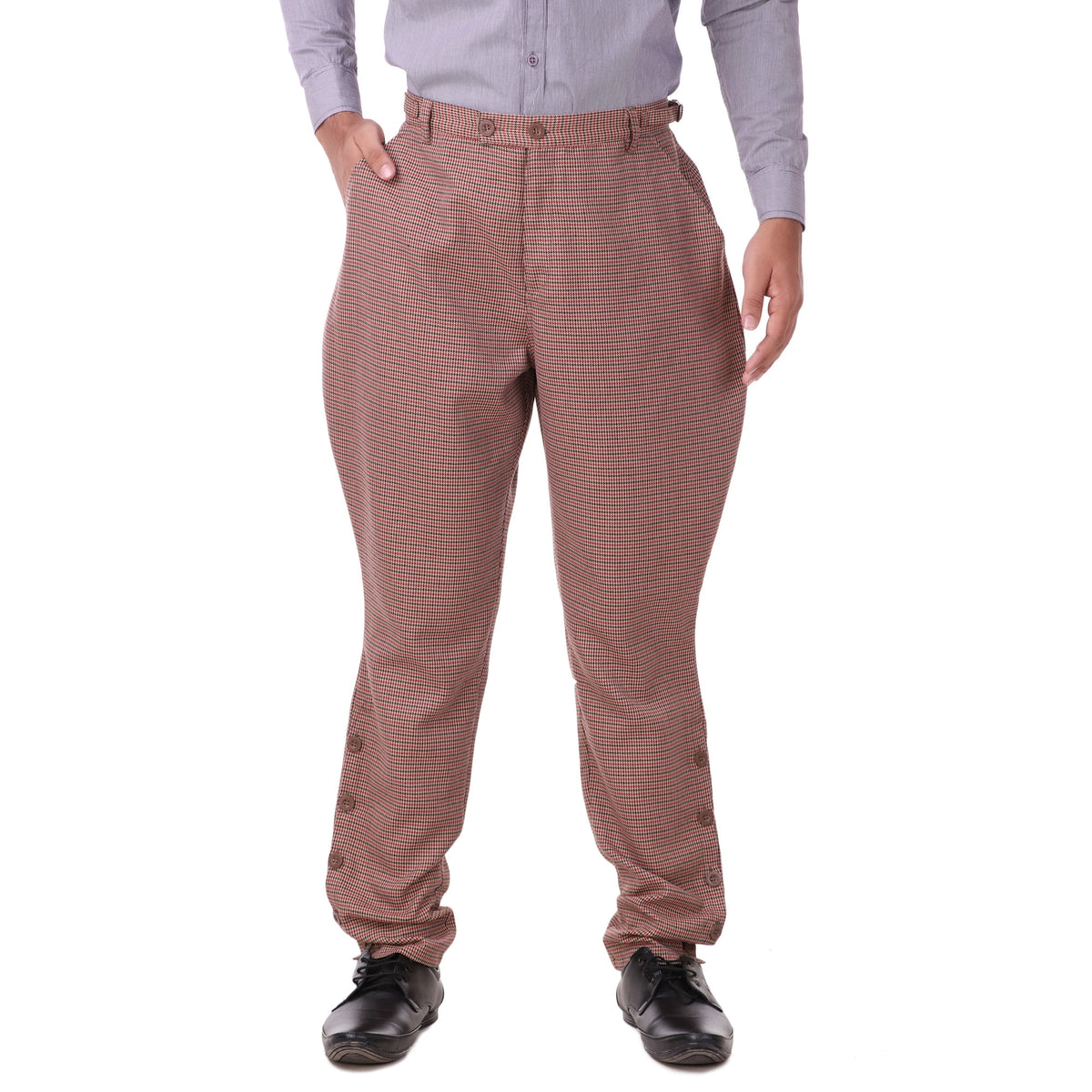 ThePirateDressing Men's Steampunk Victorian Cosplay Archibald Jodhpur Pants - Renaissance & Gothic Costume Trousers