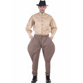 ThePirateDressing Men's Steampunk Victorian Cosplay Archibald Jodhpur Pants - Renaissance & Gothic Costume Trousers