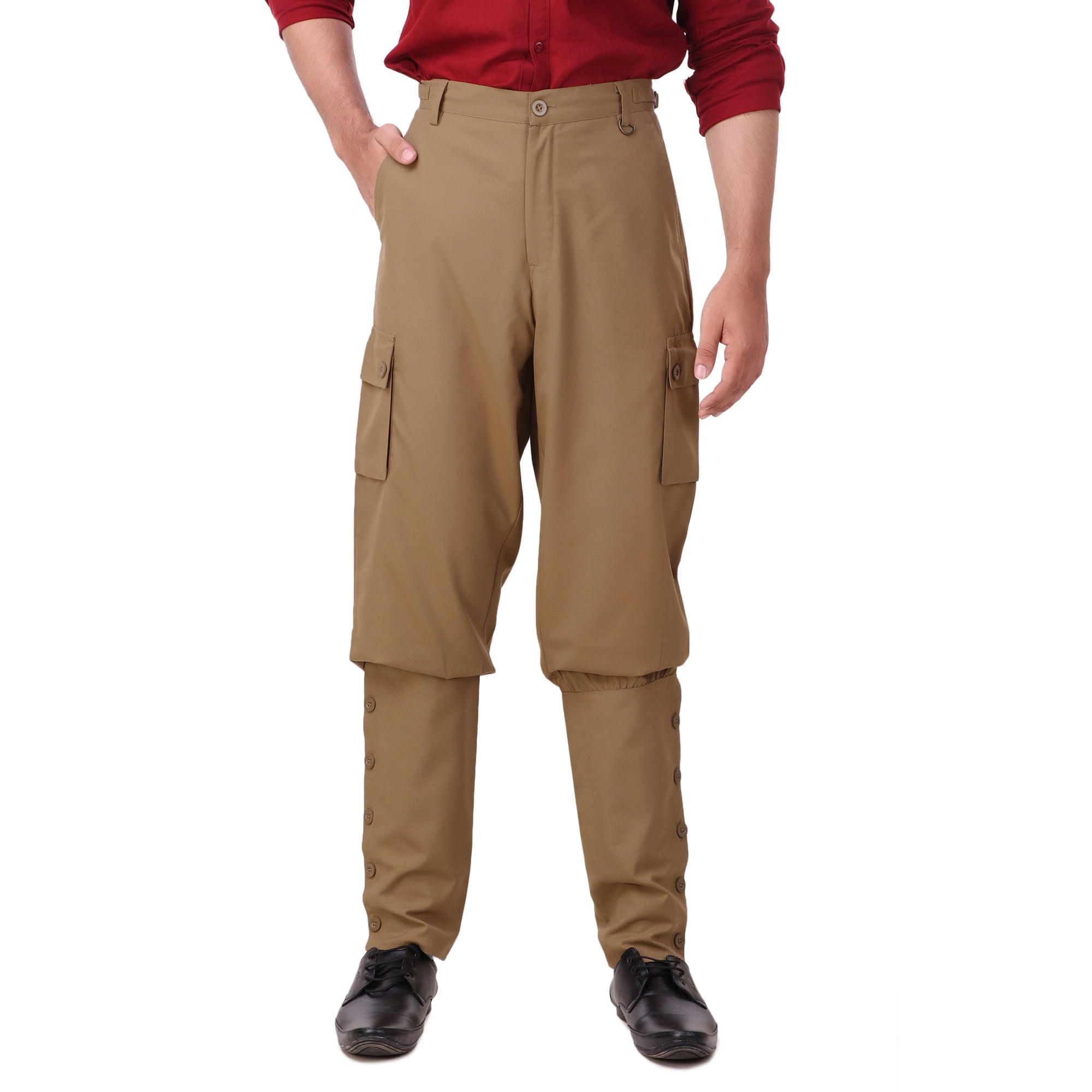 ThePirateDressing Men's Victorian Steampunk Costume Airship Pants Trousers