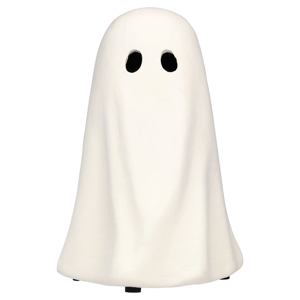 Paper Mache Ghost Decoration, White, 11", Halloween by Way To Celebrate