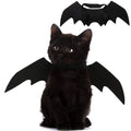 WILLED Adjustable Pet Costume Collar - Bat-Themed Dress Up Accessories for Cats & Dogs, Halloween Party Decoration