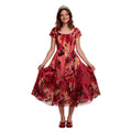 Widow's Patricia Costume Women Cosplay Dress Halloween Outfits, Bay Patricia Cosplay Printed Dress Adult Halloween Costume