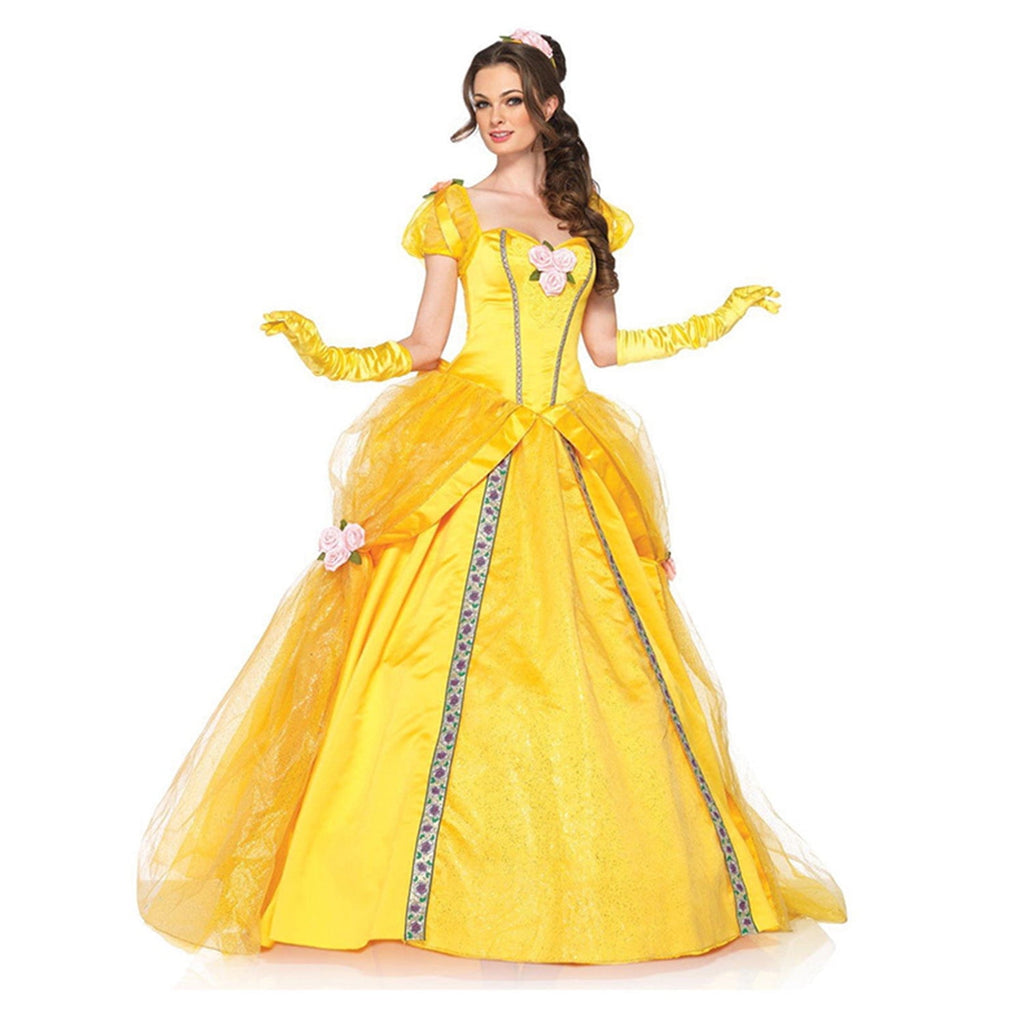Women's Classic Belle Princess Halloween Costume Sleeve