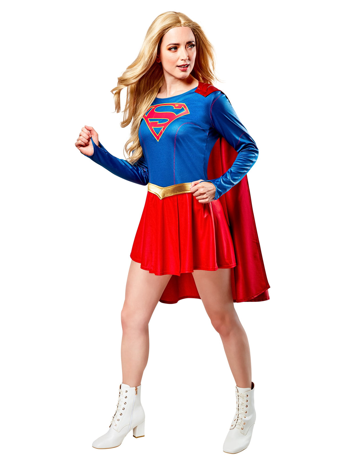 DC Comics Supergirl TV Series Deluxe Costume for Adults by Rubies, Women's Large