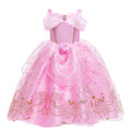 LOEL Girls Princess Dress Fairy Pink Dress Christmas Birthday Dress Up