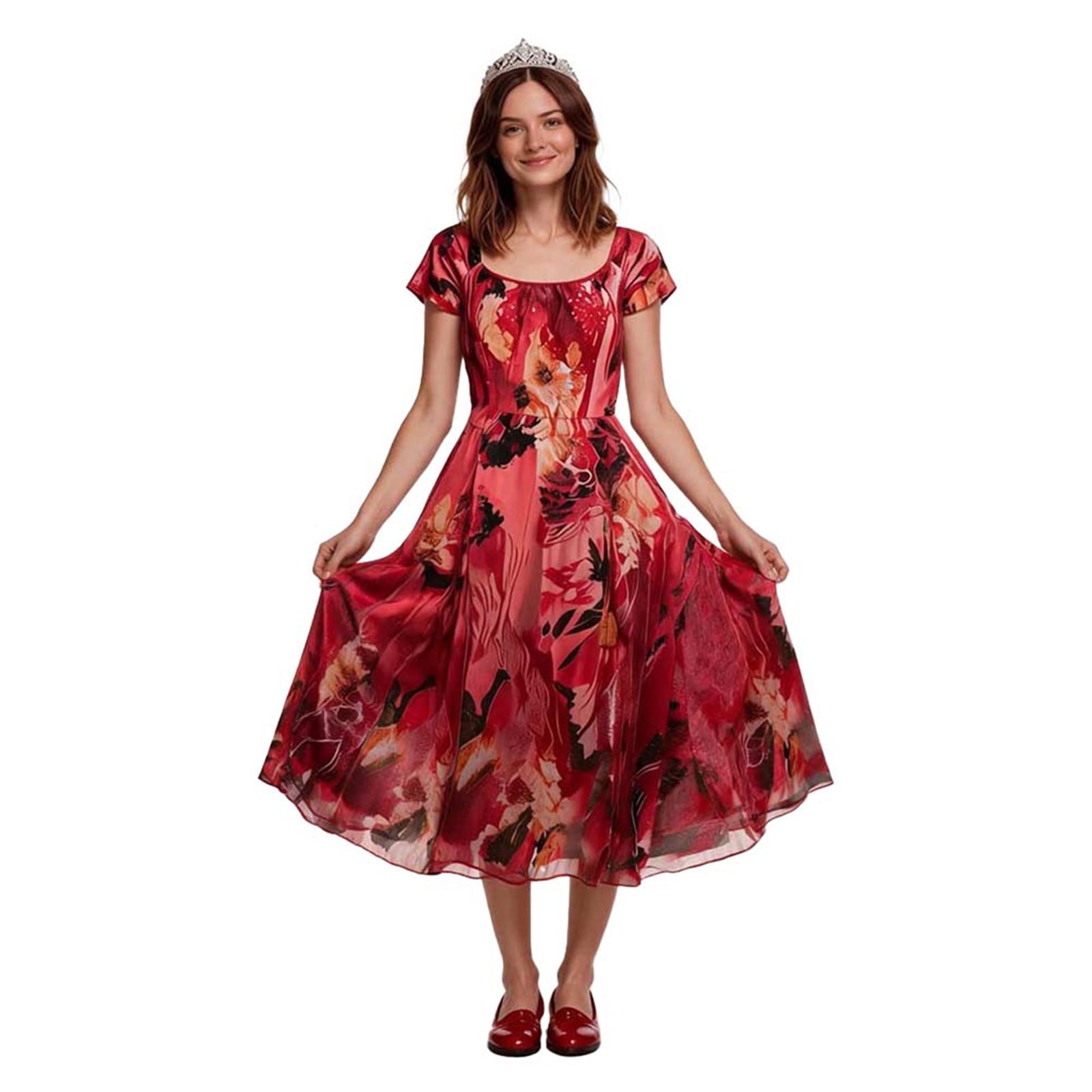 Yuaguia Women Costume Dress, Halloween Cosplay Party Outfit, Festive Holiday Carnival Apparel, Seasonal Role Play Costume Accessories