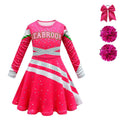 Monster Girls Cheerleader Costumes Dress Halloween Cosplay Outfits