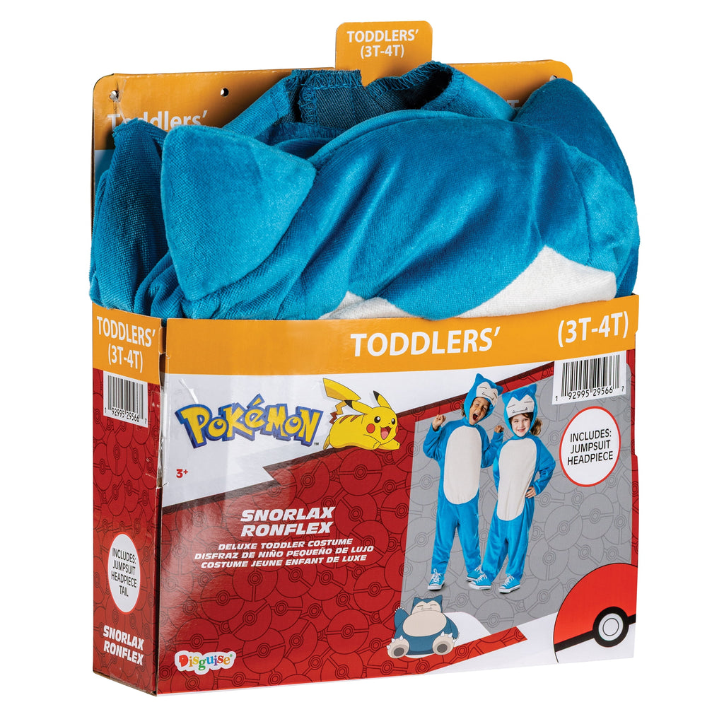 Pokemon Snorlax Halloween Costume for Children, Toddlers Size 2T, by Disguise