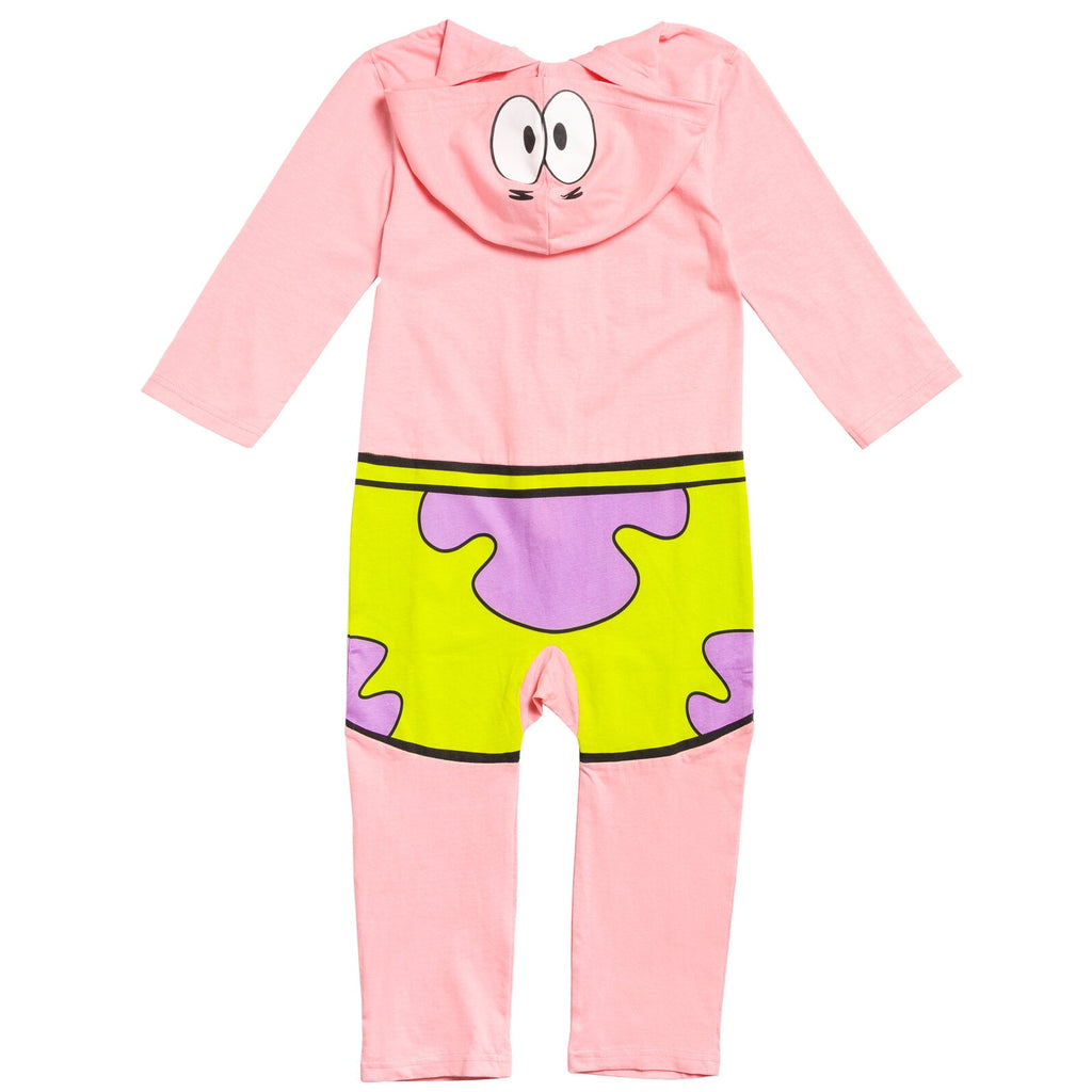 SpongeBob SquarePants Big Boys Zip Up Cosplay Costume Coverall Newborn to Big Kid