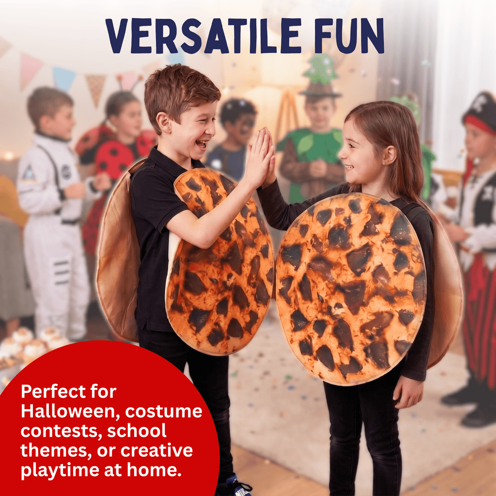 Dress Up America Chocolate Chip Cookie Men's Halloween Fancy-Dress Costume for Adult, One Size