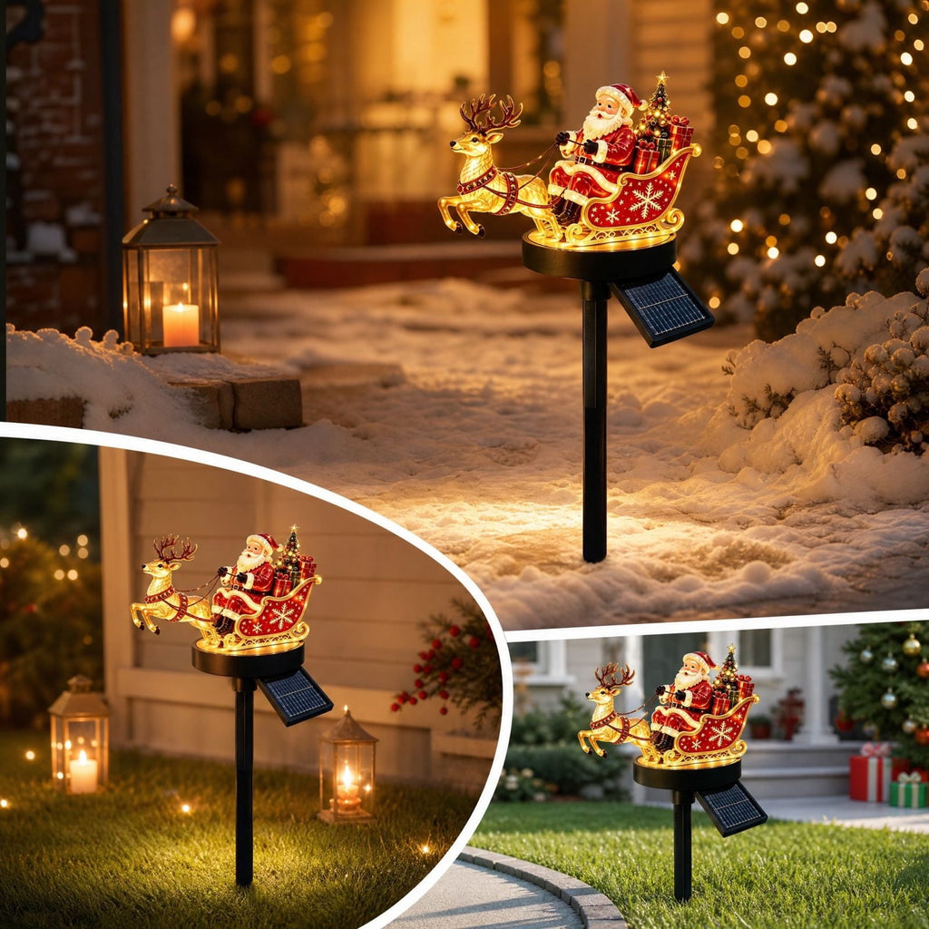 Halloween Witch Cauldron Garden Stake Lights, 2.7Ft LED Color Waterfall-Style Light Flow Flying Witch Garden Stake, Waterproof Weather Resistant Projector Lights for Outdoor Yard, Lawn, Pathway
