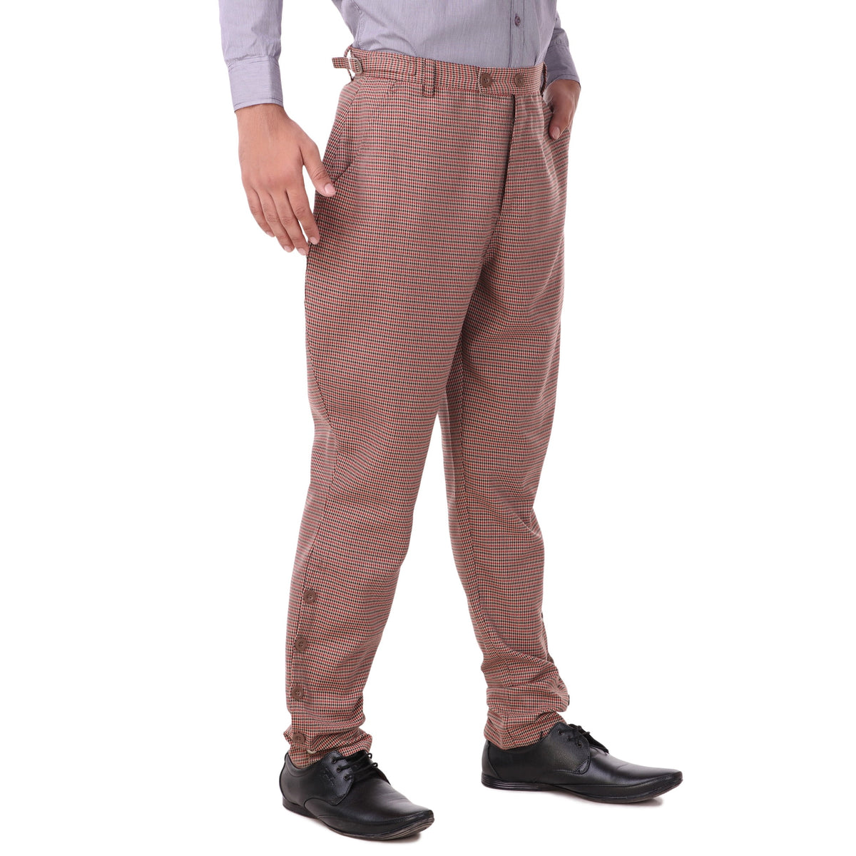 ThePirateDressing Men's Steampunk Victorian Cosplay Archibald Jodhpur Pants - Renaissance & Gothic Costume Trousers