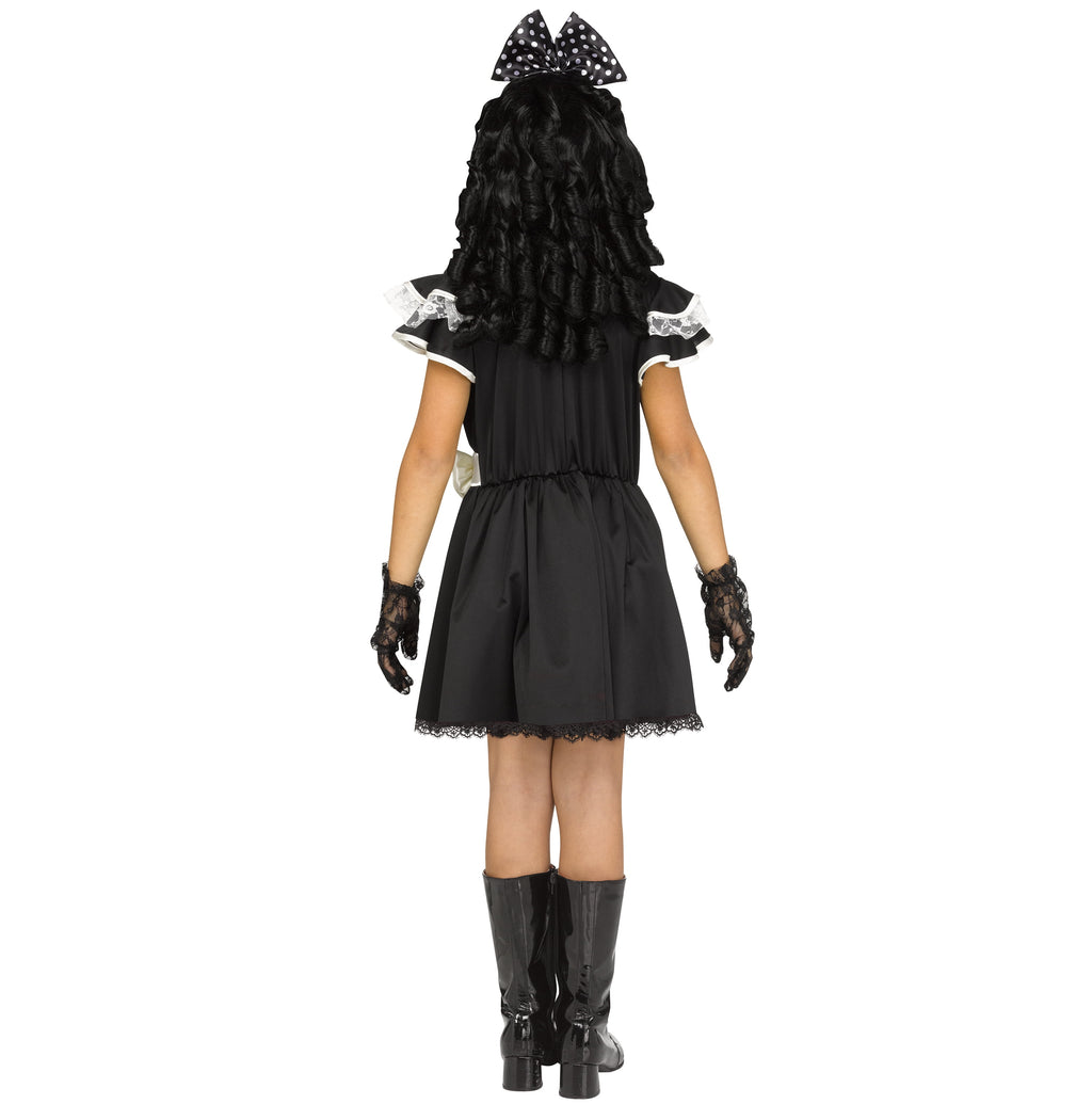 Victorian Deadly Doll Halloween Costume for Children, Girl's Size L (10/12), by Way to Celebrate
